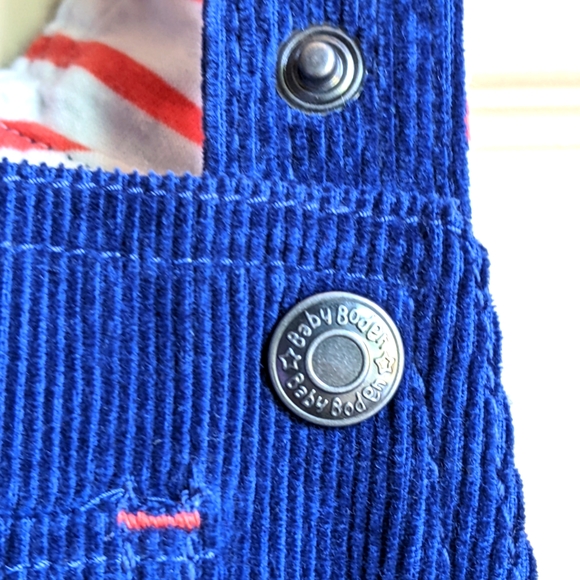 Boden Corduroy Navy Blue Overall 3-4Y - Picture 4 of 5